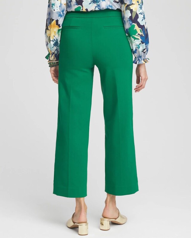 Brigitte Wide-Leg Cropped Pants - image 3